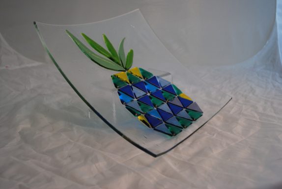 Schale Ananas 25,5 x 25,5 cm 